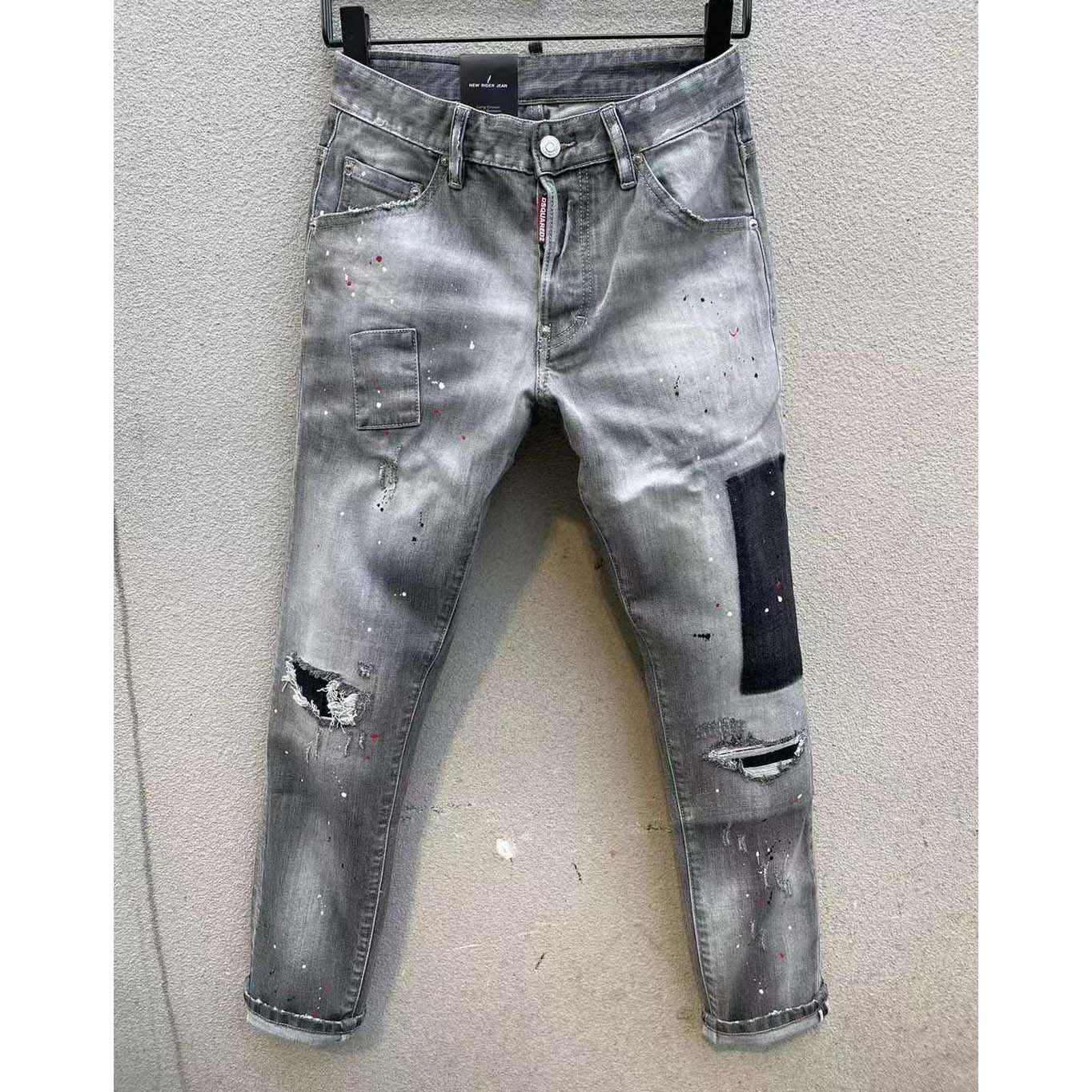 Dsquared2 Patch-Detail Cool Guy Slim Jeans    DSQ107 - PerfectKickZ