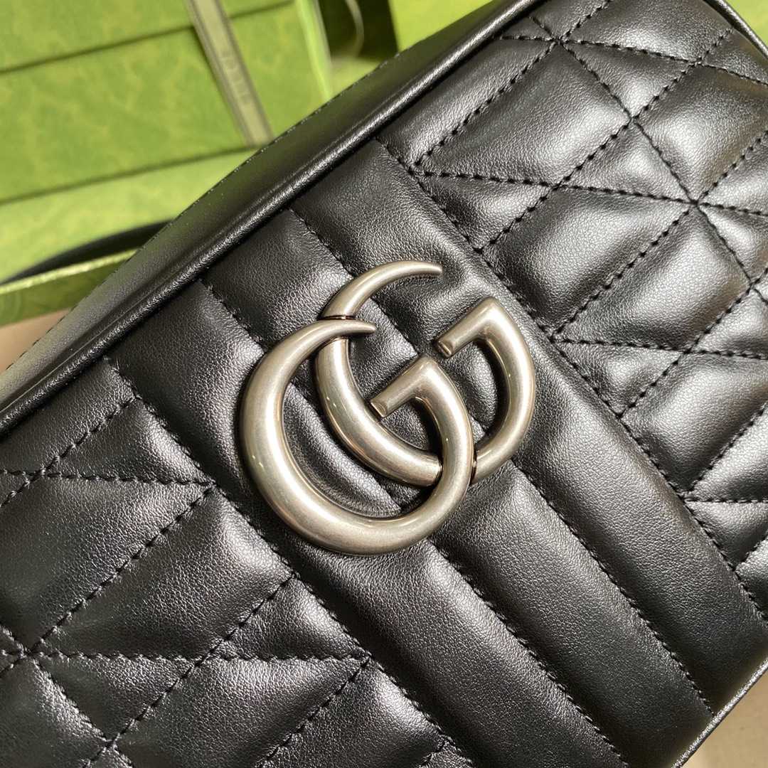 Gucci GG Marmont Small Shoulder Bag(24-12-7cm) - PerfectKickZ