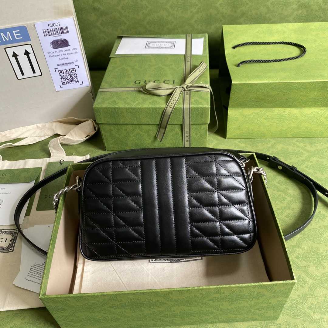 Gucci GG Marmont Small Shoulder Bag(24-12-7cm) - PerfectKickZ