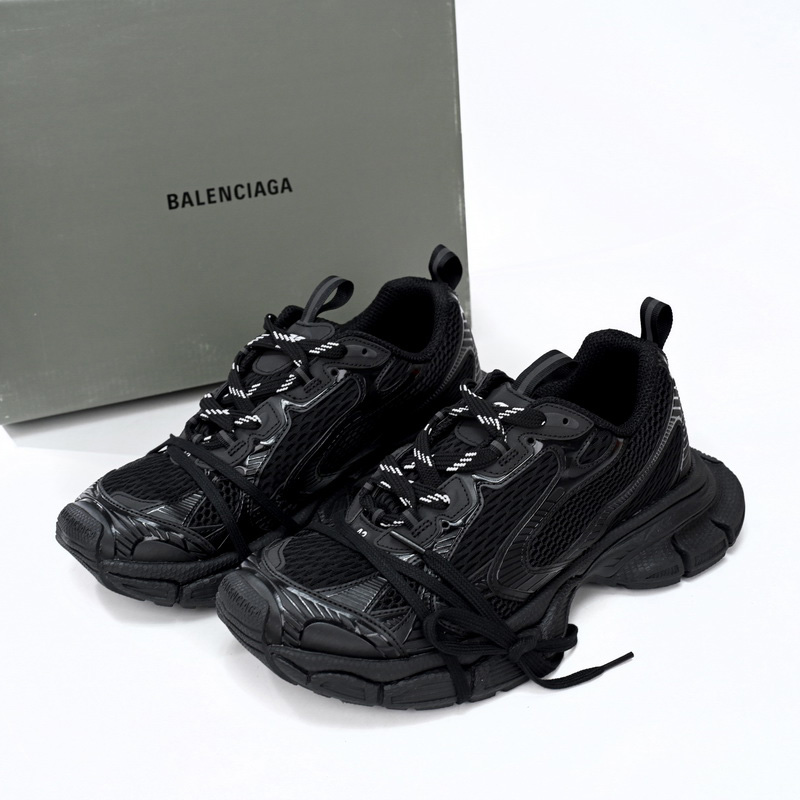 Balenciaga 3XL Trainers In Black - PerfectKickZ