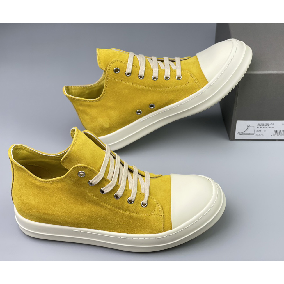 Rick Owens Drkshdw Low Top Ramones Sneakers - PerfectKickZ