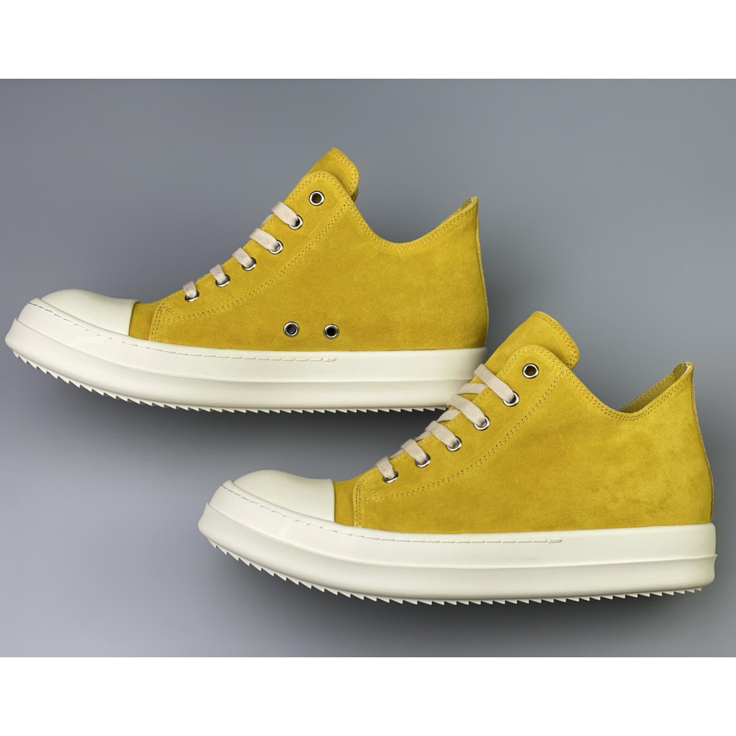 Rick Owens Drkshdw Low Top Ramones Sneakers - PerfectKickZ