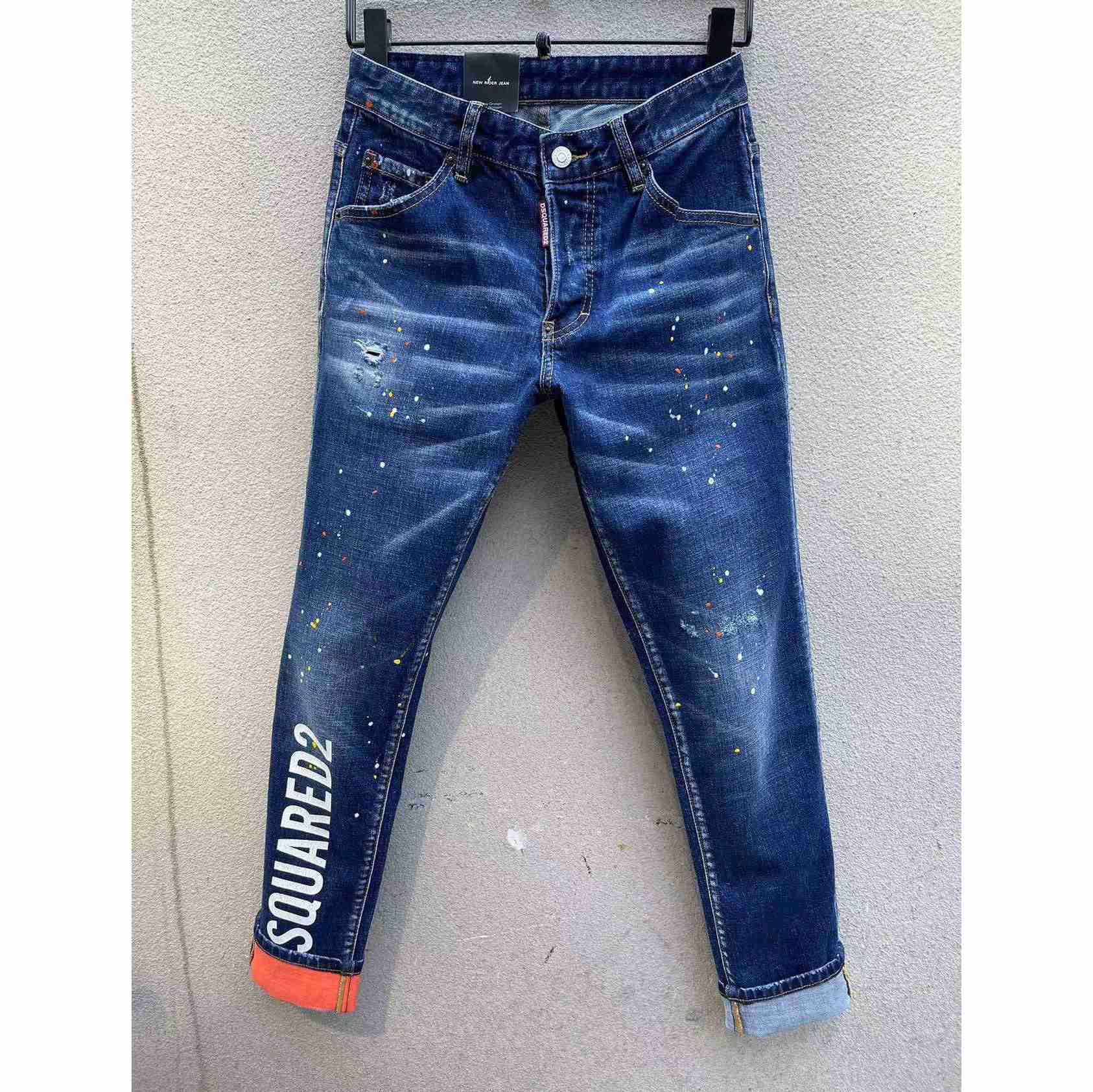 Dsquared2 Tidy Biker Slim-Fit Denim Jeans   DSQ108 - PerfectKickZ