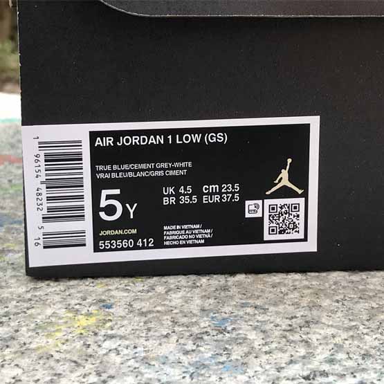 Air Jordan 1 Low Sneaker     553560-412 - PerfectKickZ