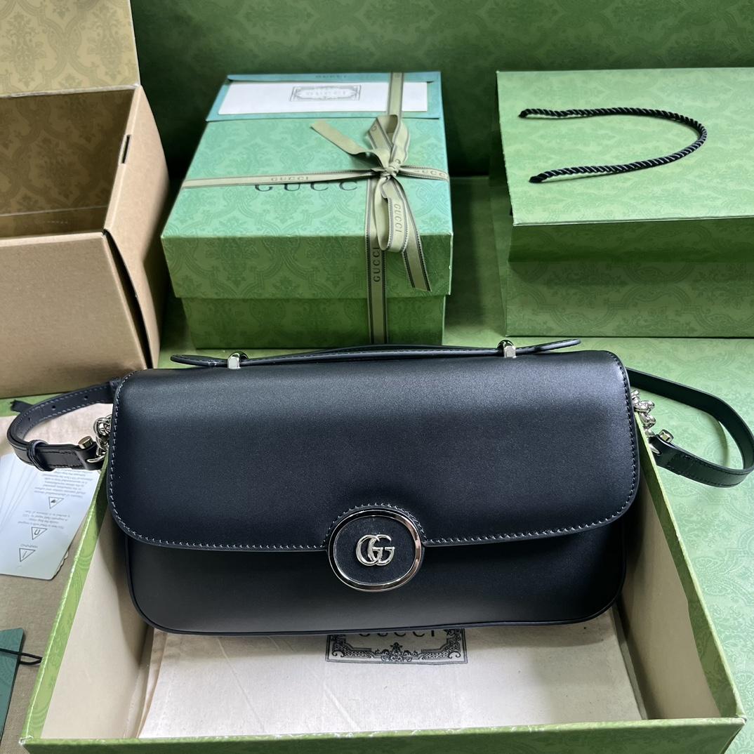 Gucci Petite GG Small Shoulder Bag(27-15-5cm) - PerfectKickZ