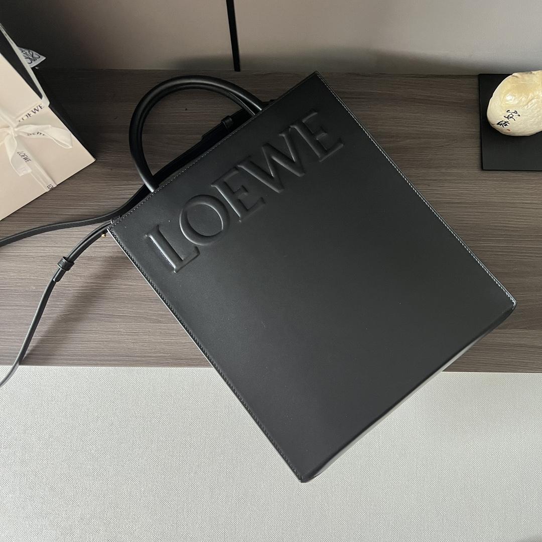 Loewe Standard A4 Tote In Sleek Calfskin - PerfectKickZ