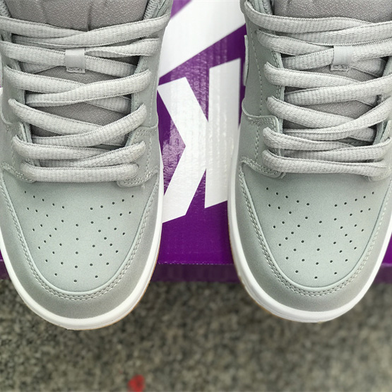 Nike SB Dunk Low “Grey Gum” Sneakers     DV5464-001 - PerfectKickZ