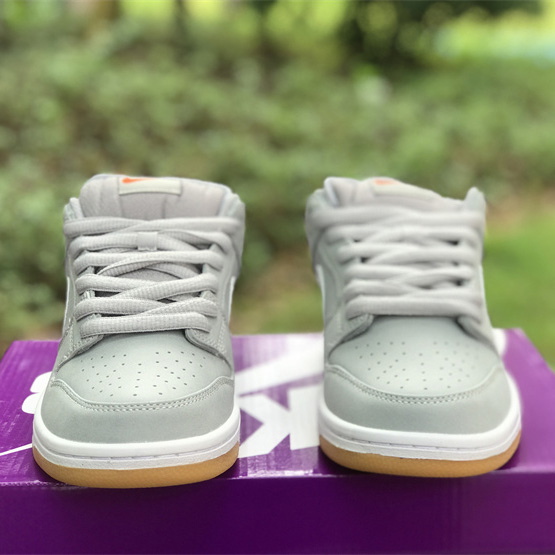 Nike SB Dunk Low “Grey Gum” Sneakers     DV5464-001 - PerfectKickZ