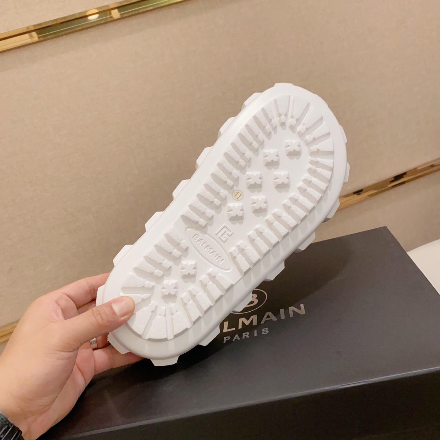 Balmain Embossed-logo Detail Slides - PerfectKickZ