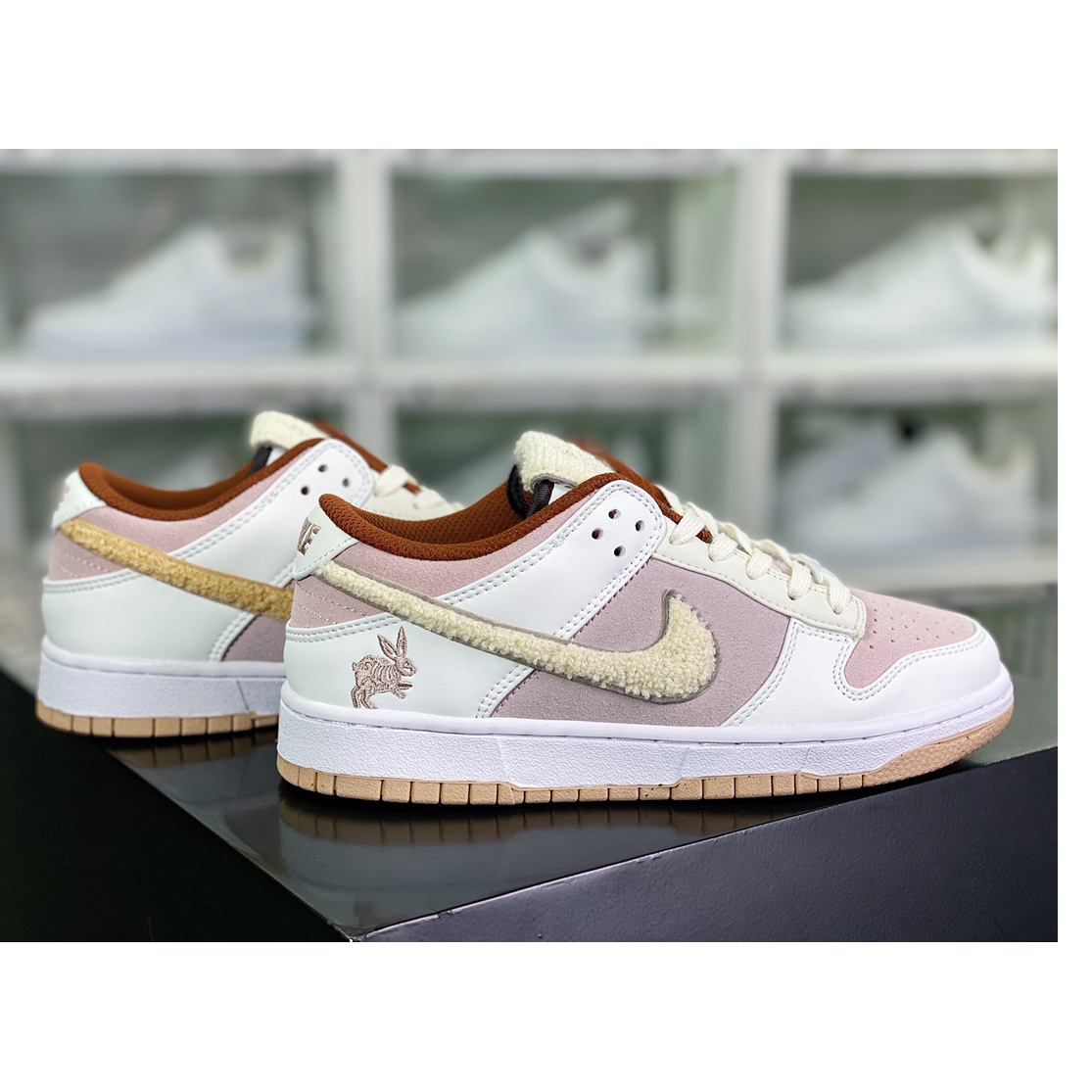 Nike Dunk Low “Year of the Rabbit” Sneaker           fd4203-111 - PerfectKickZ