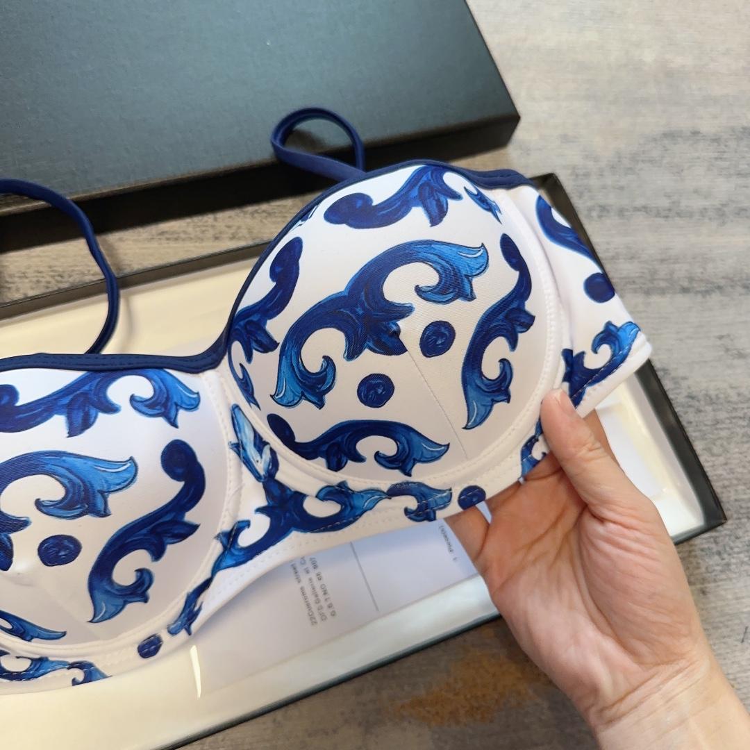 Dolce & Gabbana Majolica-print Balconette Bikini - PerfectKickZ