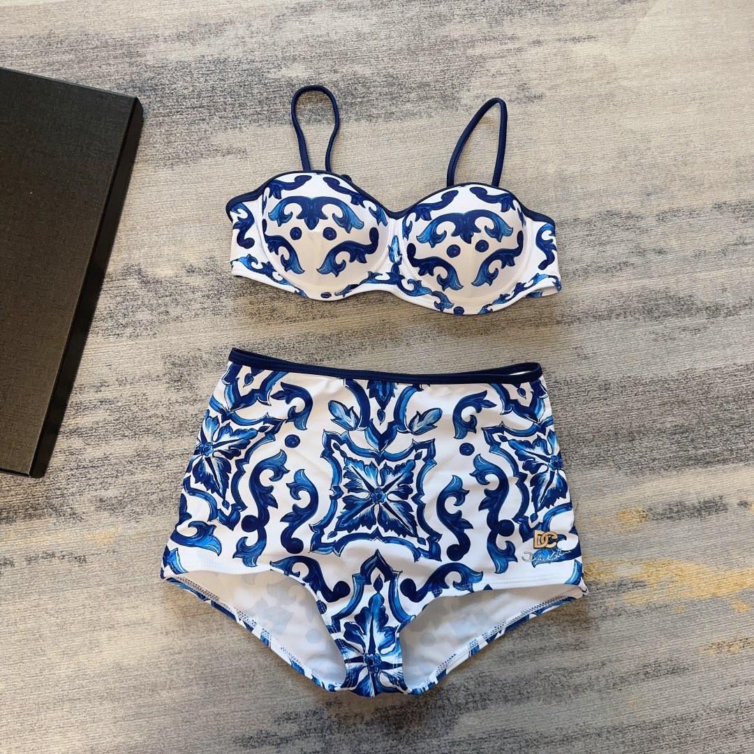 Dolce & Gabbana Majolica-print Balconette Bikini - PerfectKickZ
