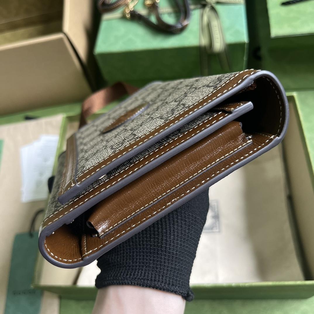 Gucci GG Top Handle Wallet(20-16-8.5cm) - PerfectKickZ