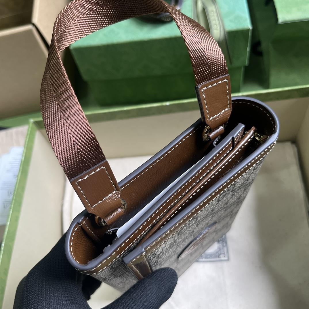Gucci GG Top Handle Wallet(20-16-8.5cm) - PerfectKickZ