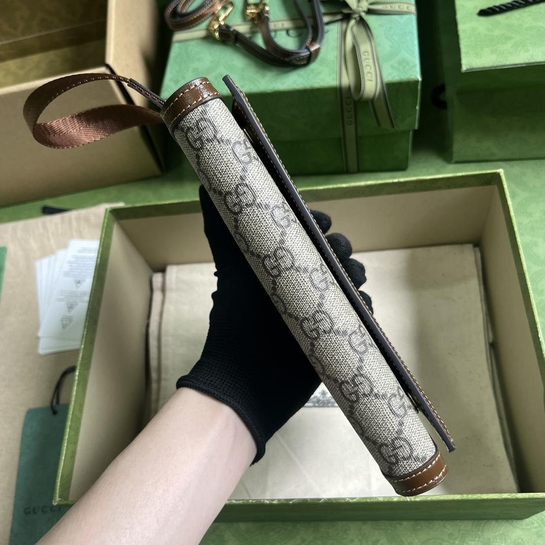 Gucci GG Top Handle Wallet(20-16-8.5cm) - PerfectKickZ