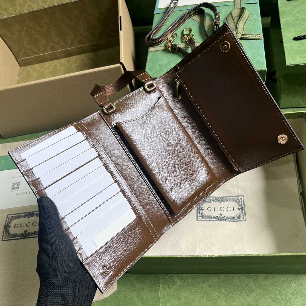 Gucci GG Top Handle Wallet(20-16-8.5cm) - PerfectKickZ