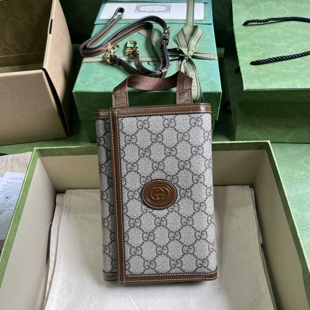 Gucci GG Top Handle Wallet(20-16-8.5cm) - PerfectKickZ