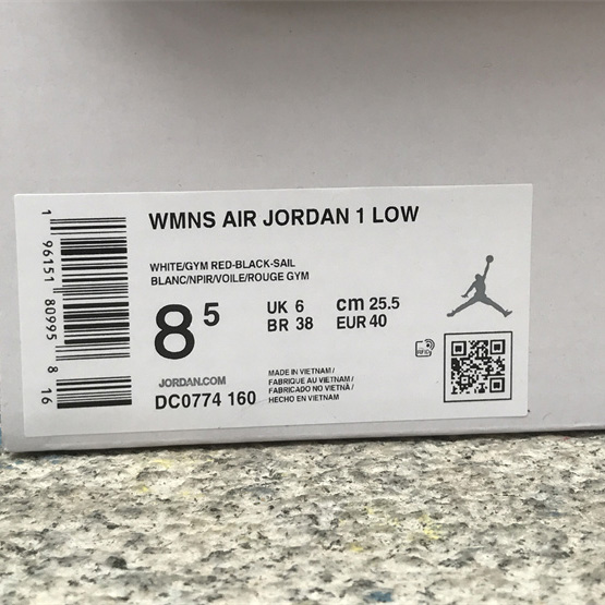 Air Jordan 1 Low Sneaker    DC0774-160 - PerfectKickZ
