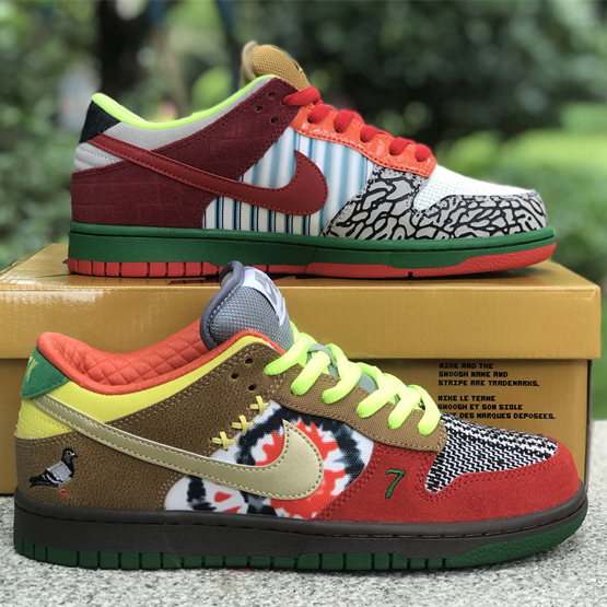 Nike Dunk SB Low What The Dunk  Sneaker       318403-141 - PerfectKickZ