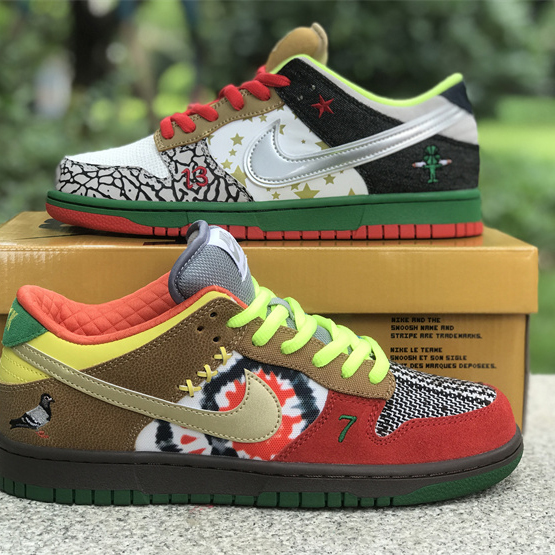 Nike Dunk SB Low What The Dunk  Sneaker       318403-141 - PerfectKickZ
