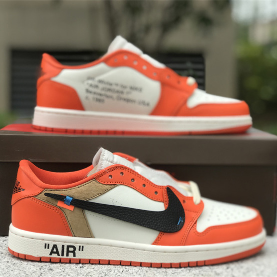 Off-white x Air Jordan 1 Low Sneaker      CZ0790-113 - PerfectKickZ