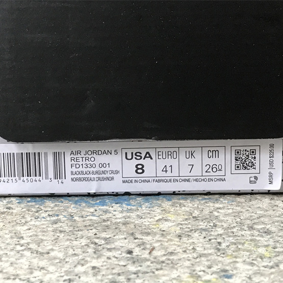 A Ma Maniére x Air Jordan 5 “Black” Sneakers      FD1330-001  - PerfectKickZ