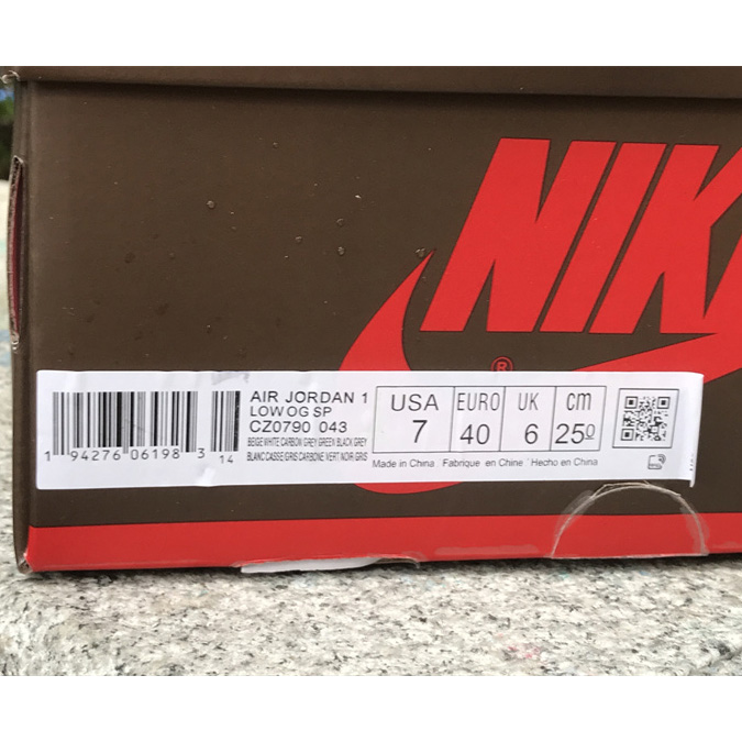 Travis Scott x Air Jordan 1 Low Sneaker      CZ0790-043 - PerfectKickZ
