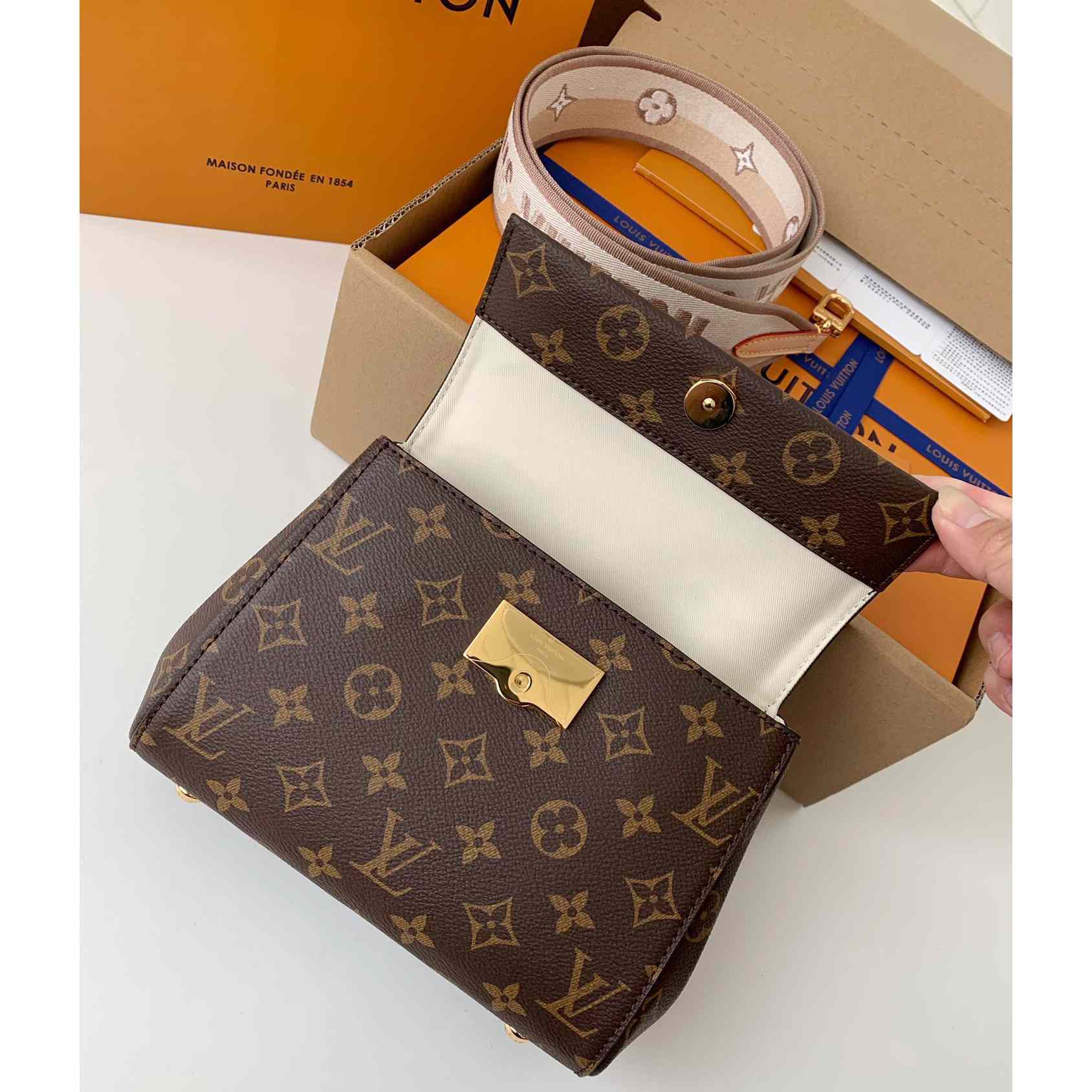 Louis Vuitton Cluny Mini Handbag  (20*16*7.5cm)    M46055 - PerfectKickZ