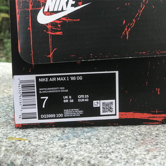 Nike Air Max 1 ’86 “Big Bubble” Sneaker           DQ3989-100  - PerfectKickZ