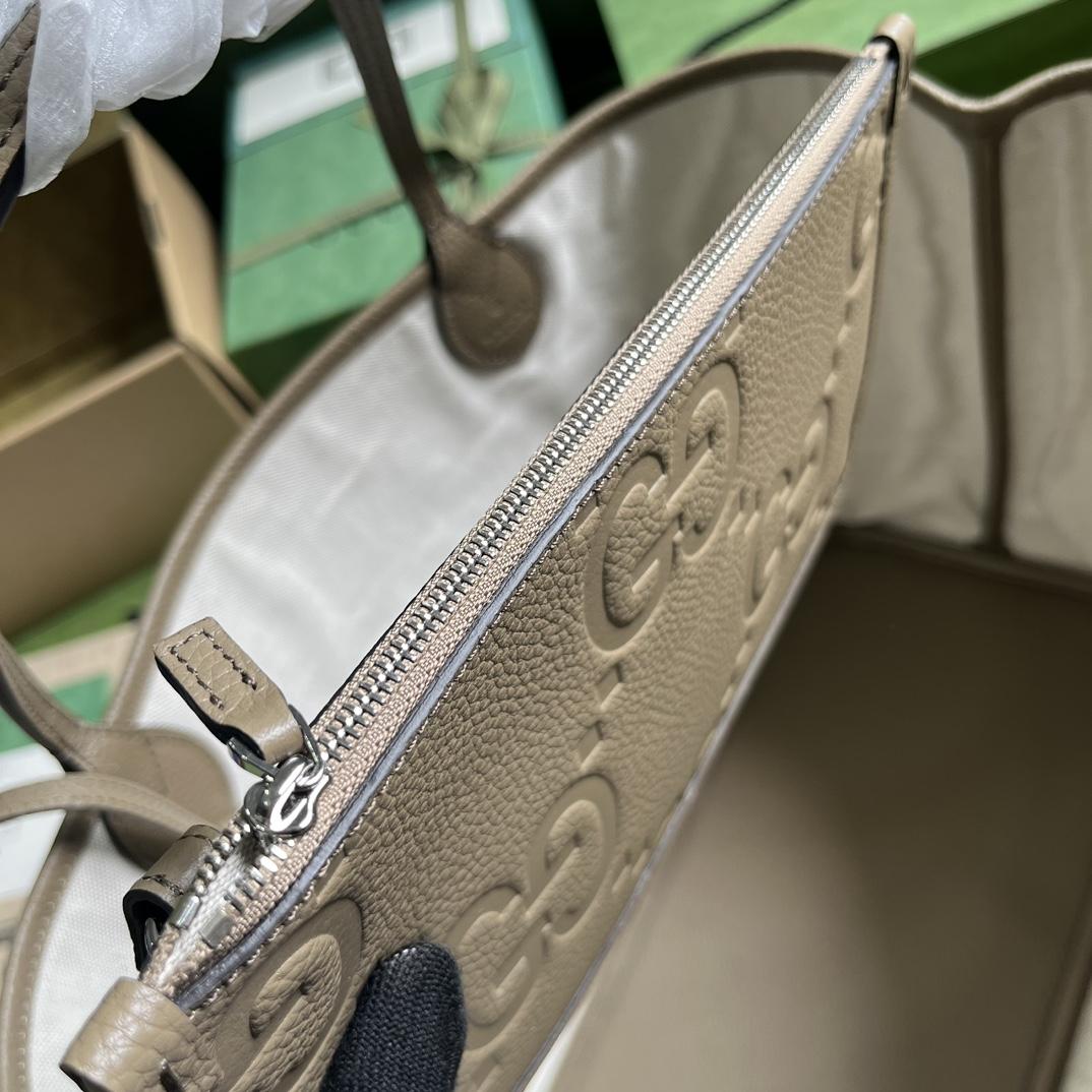 Gucci Jumbo GG Large Tote Bag(40-33-19CM) - PerfectKickZ