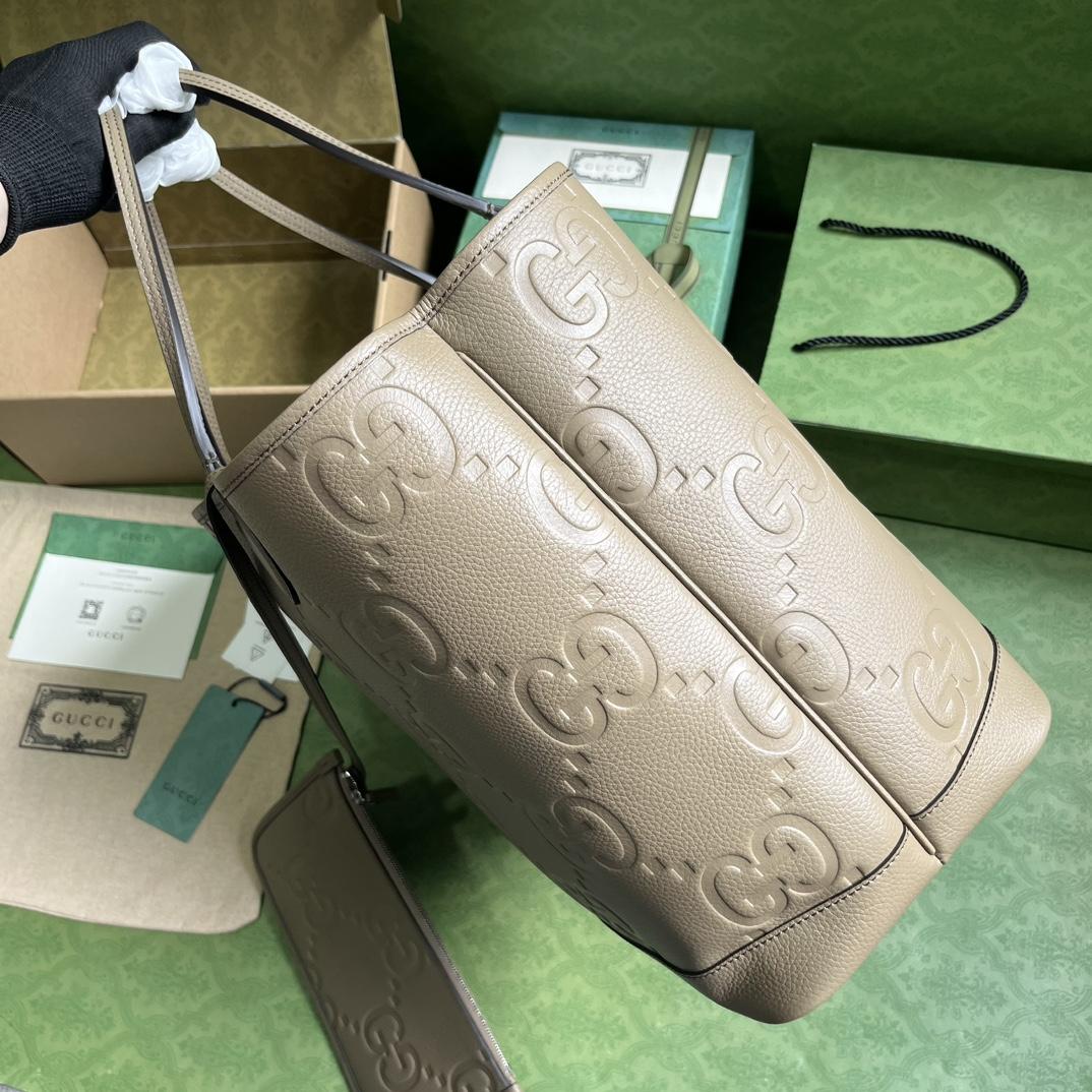 Gucci Jumbo GG Large Tote Bag(40-33-19CM) - PerfectKickZ