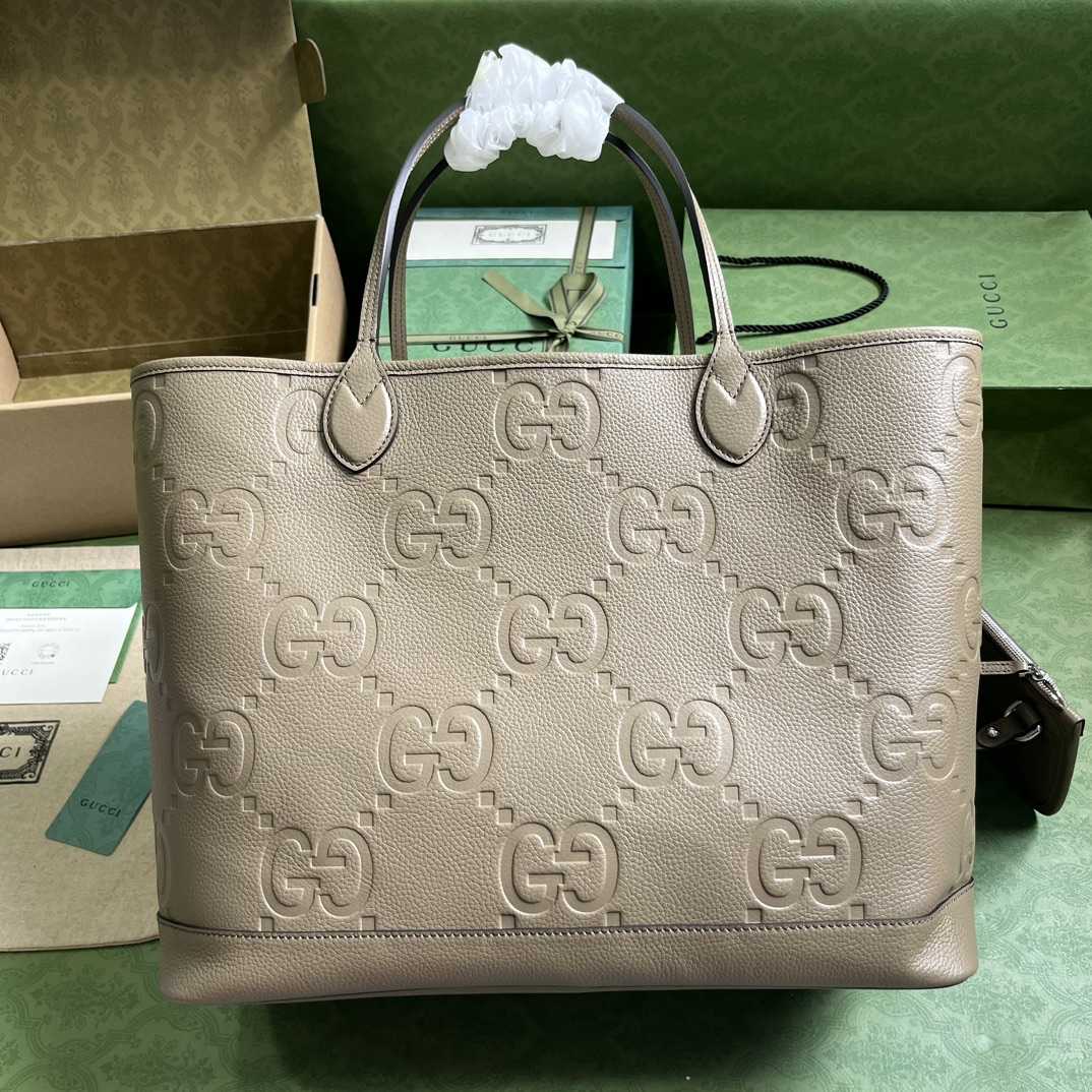 Gucci Jumbo GG Large Tote Bag(40-33-19CM) - PerfectKickZ