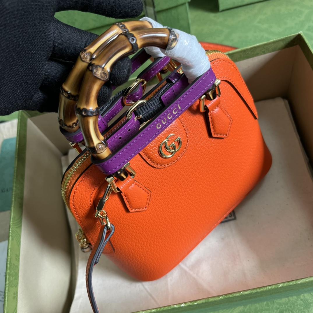 Gucci Diana Mini Tote Bag(20-16-8.5cm) - PerfectKickZ