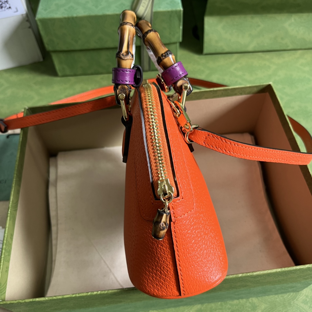 Gucci Diana Mini Tote Bag(20-16-8.5cm) - PerfectKickZ