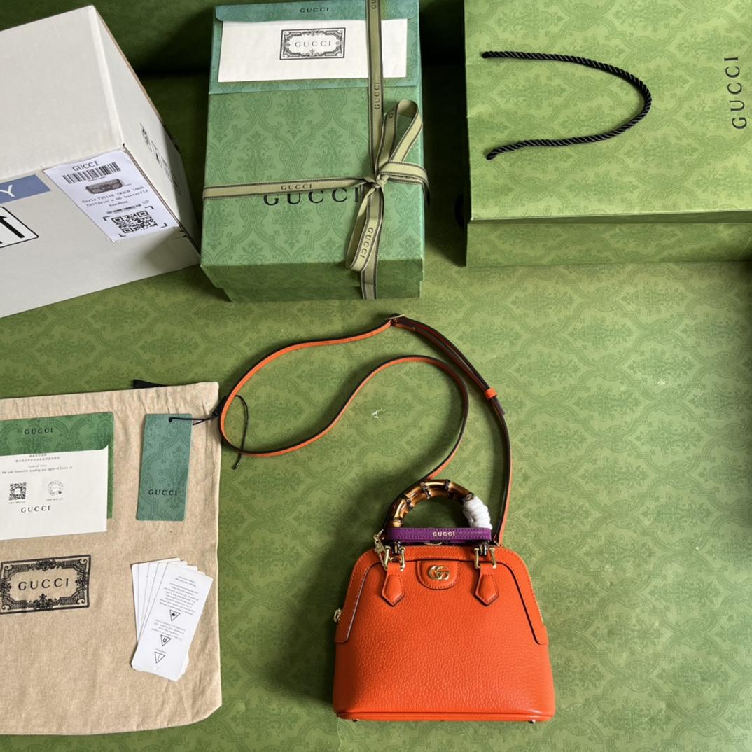 Gucci Diana Mini Tote Bag(20-16-8.5cm) - PerfectKickZ