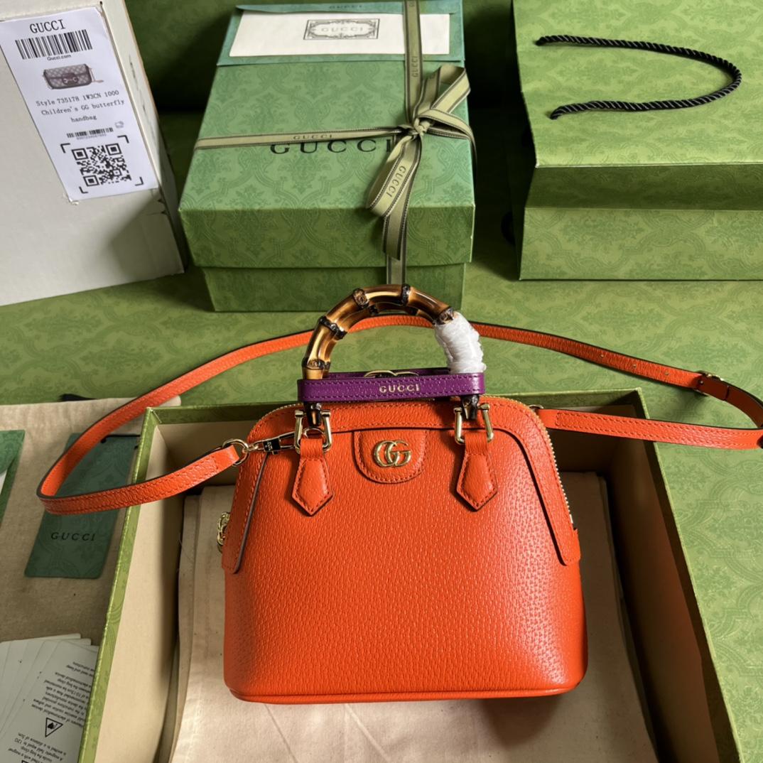 Gucci Diana Mini Tote Bag(20-16-8.5cm) - PerfectKickZ