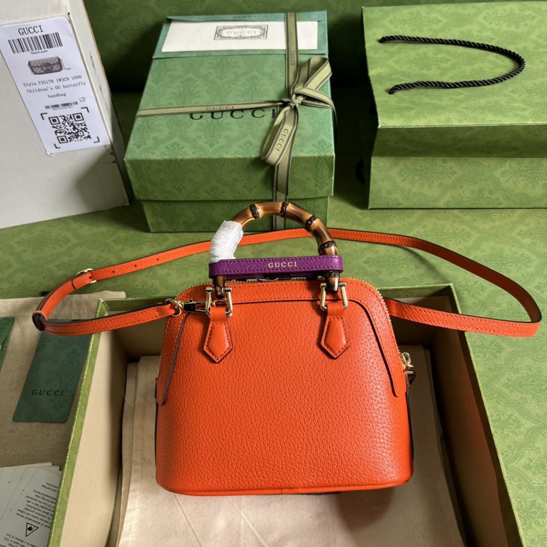 Gucci Diana Mini Tote Bag(20-16-8.5cm) - PerfectKickZ