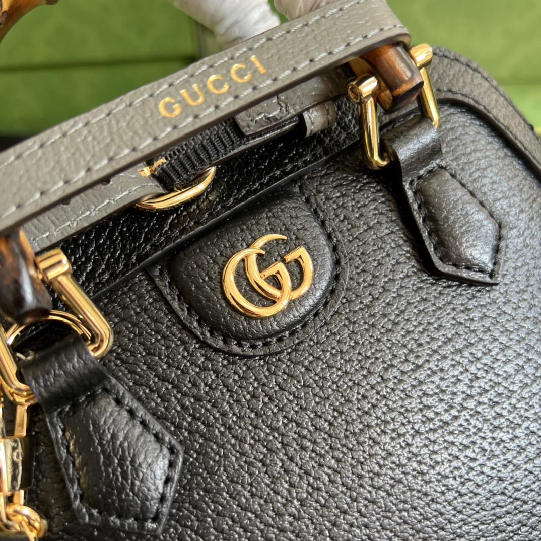 Gucci Diana Mini Tote Bag(20-16-8.5cm) - PerfectKickZ