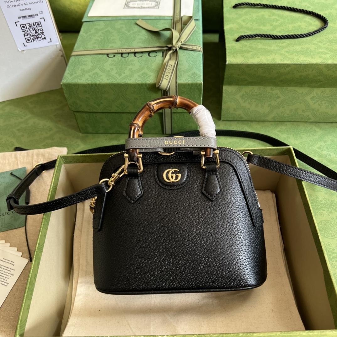 Gucci Diana Mini Tote Bag(20-16-8.5cm) - PerfectKickZ