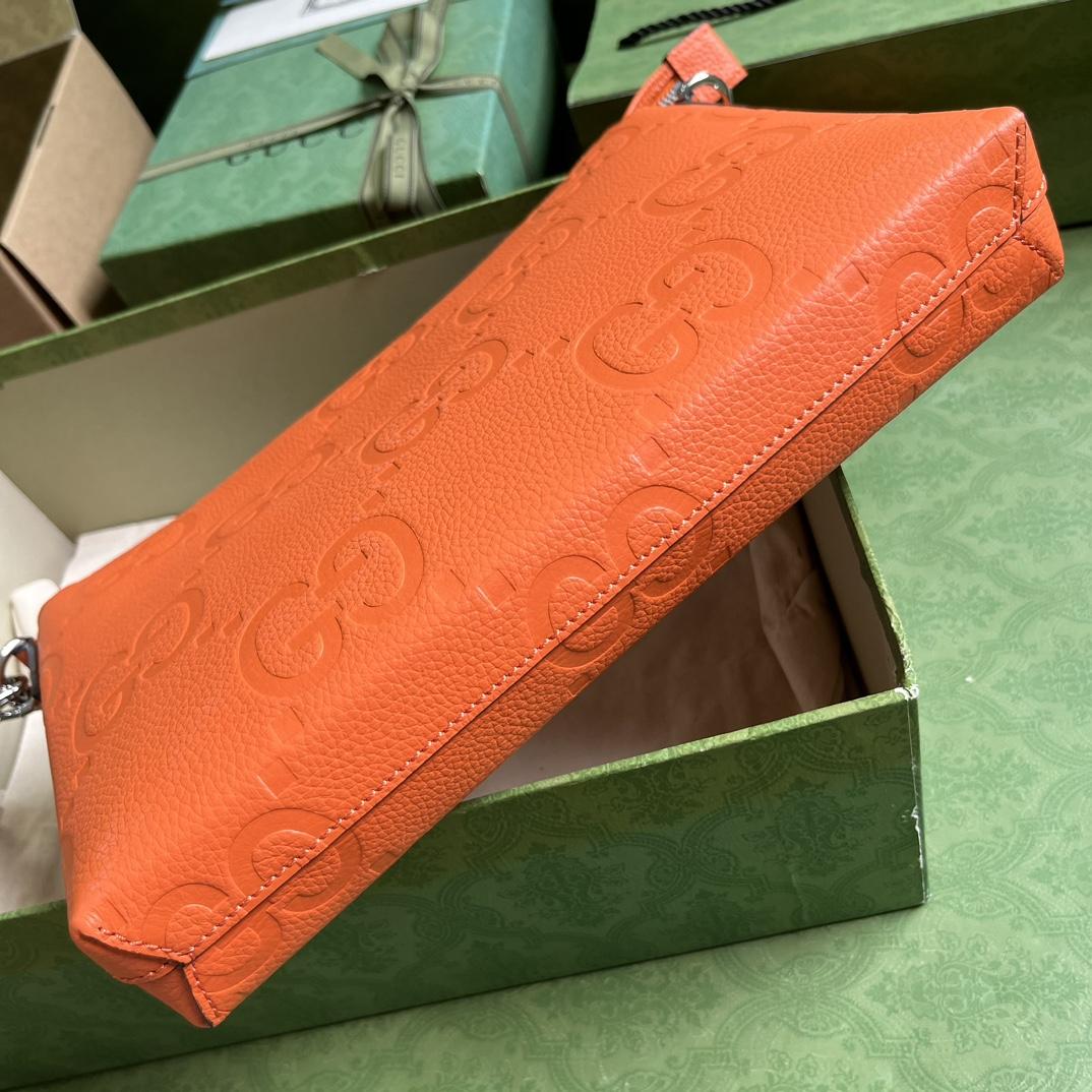 Gucci Jumbo GG Medium Messenger Bag(31-24.5-5cm) - PerfectKickZ