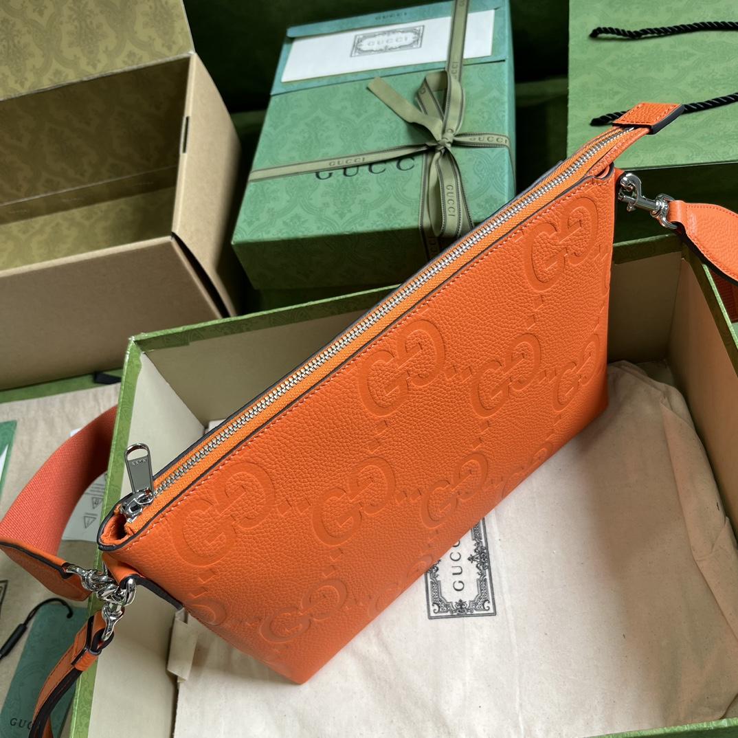 Gucci Jumbo GG Medium Messenger Bag(31-24.5-5cm) - PerfectKickZ