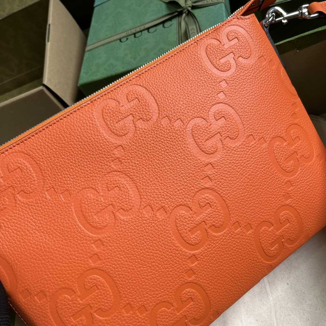 Gucci Jumbo GG Medium Messenger Bag(31-24.5-5cm) - PerfectKickZ