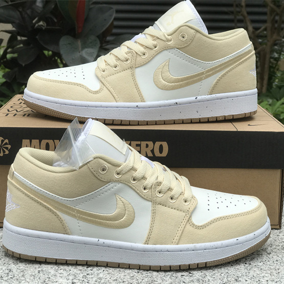Air Jordan 1 Low SE “Canvas” Sneaker      FN3722-701 - PerfectKickZ