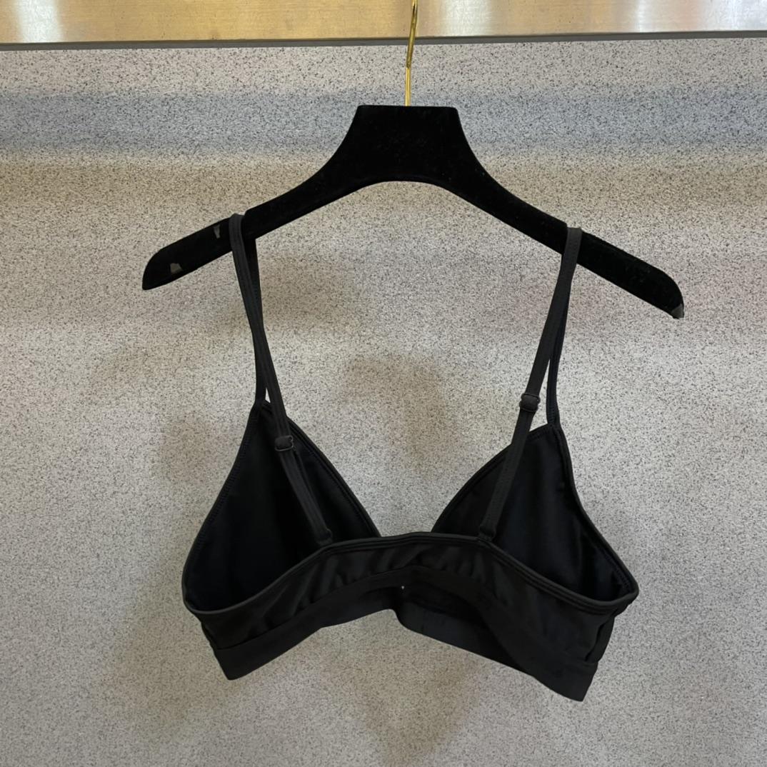 Balenciaga Sporty Bikini Set In Black - PerfectKickZ