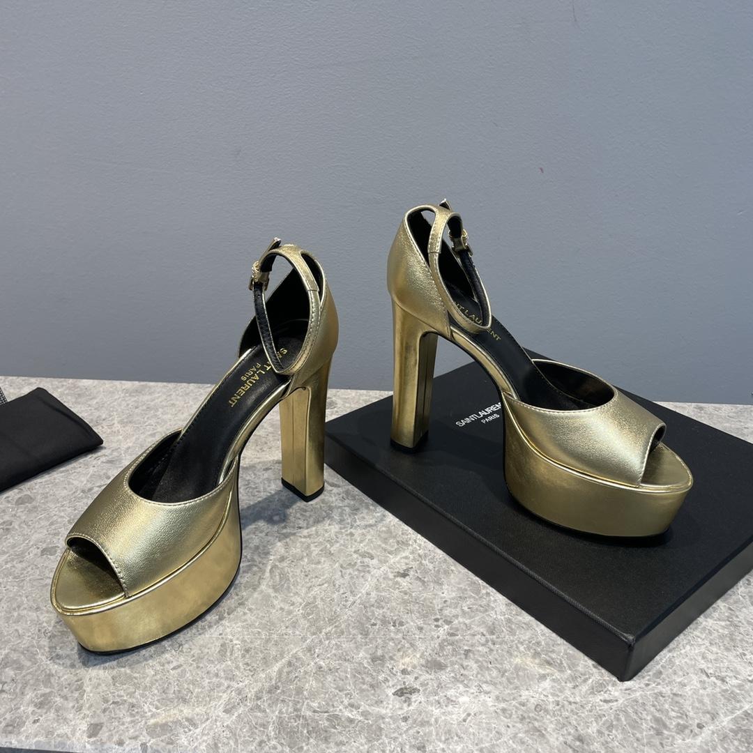 Saint Laurent Platform Sandals - PerfectKickZ