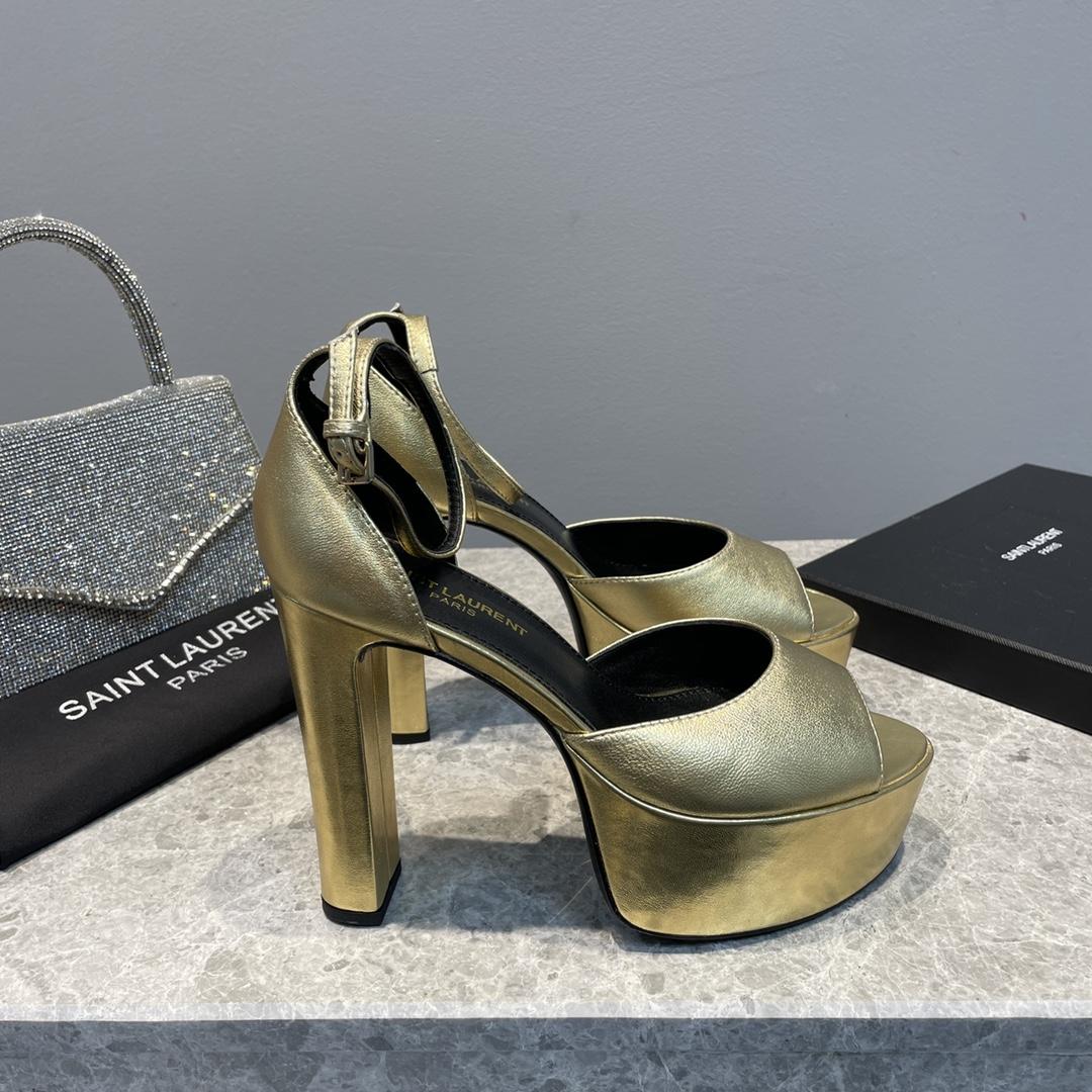 Saint Laurent Platform Sandals - PerfectKickZ
