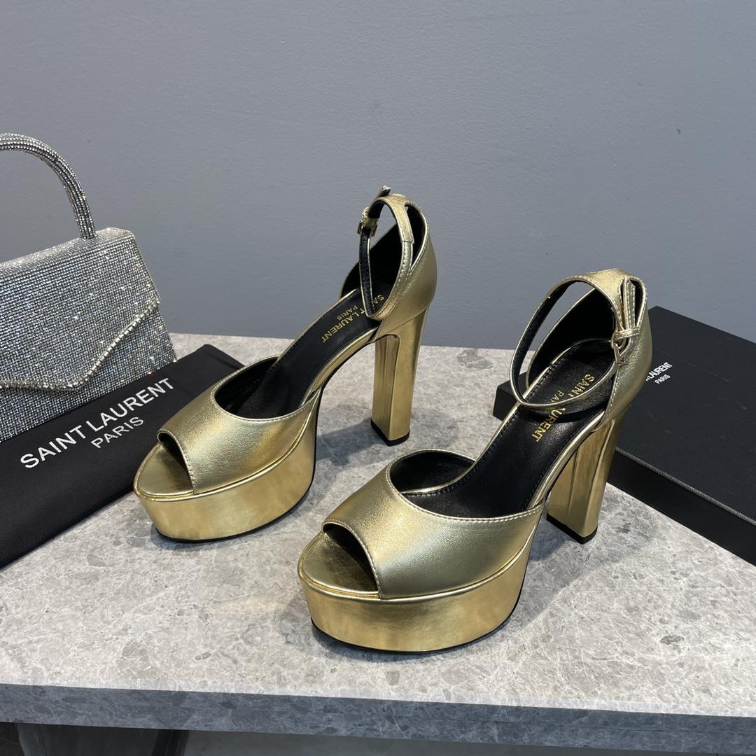 Saint Laurent Platform Sandals - PerfectKickZ