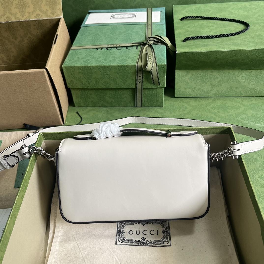 Gucci Petite GG Mini Shoulder Bag (21-10-5cm) - 