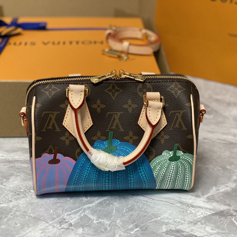 Louis Vuitton LV x YK Speedy Bandoulière 20  (20.5 x 13.5 x 12cm)       M46469 - PerfectKickZ