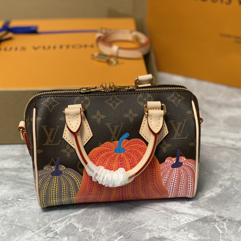 Louis Vuitton LV x YK Speedy Bandoulière 20  (20.5 x 13.5 x 12cm)       M46469 - PerfectKickZ